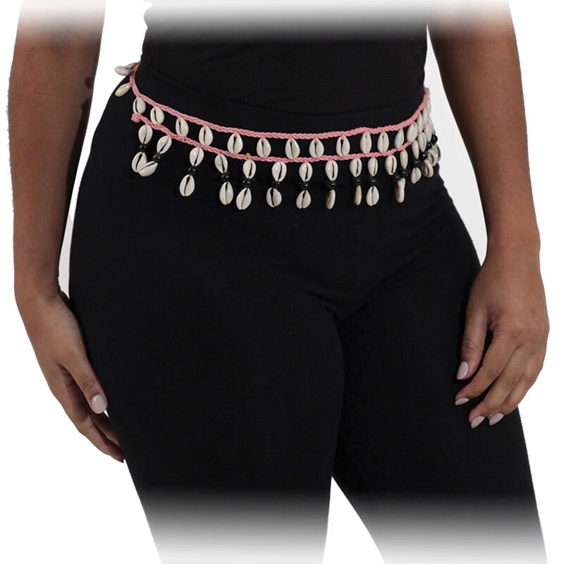 Cowrie Waist Rope Belt