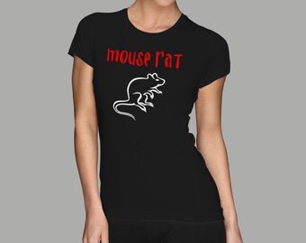 Mouse Rat T-Shirt | Parks and Recreation Leslie Knope Ron Swanson Bert Macklin FBI Parks n Rec Pawnee Indiana TV Show Tshirt Tee uk usa gift