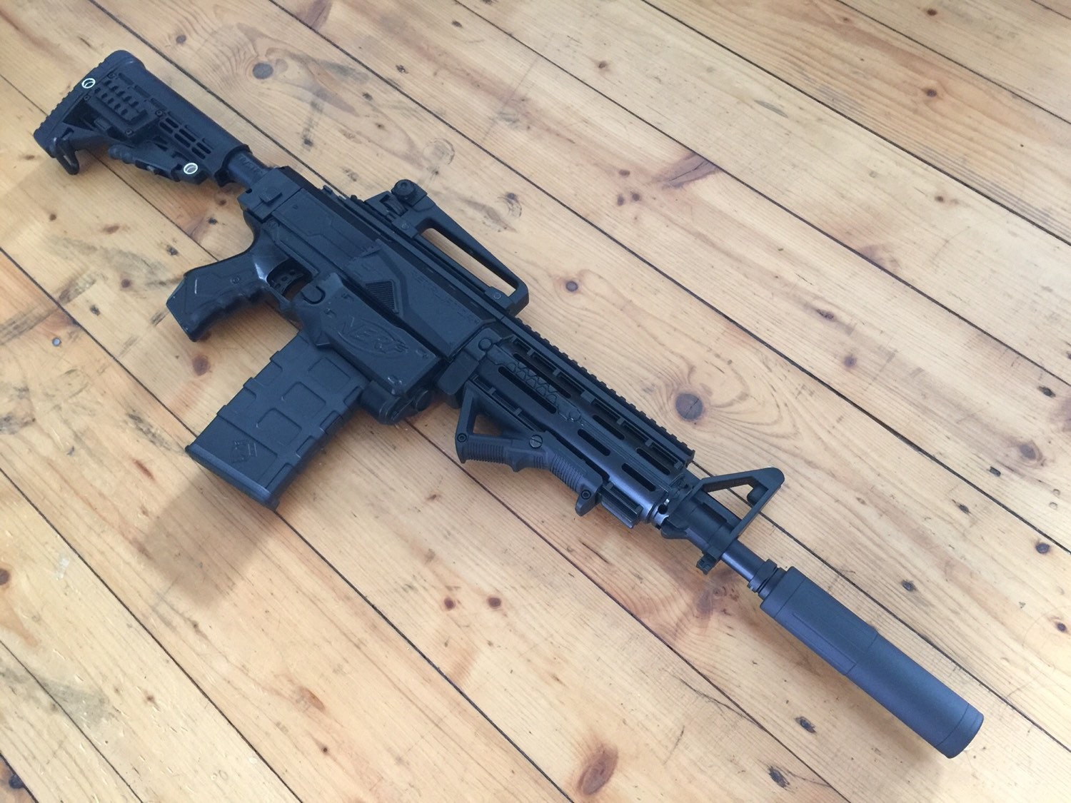 custom nerf retaliator