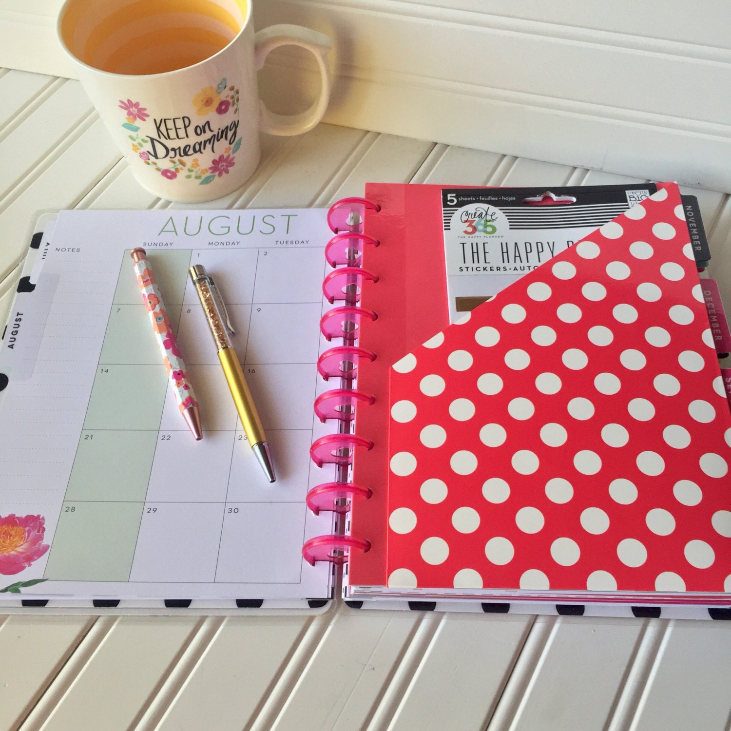 Happy Planner pocket for mini classic or large size planner
