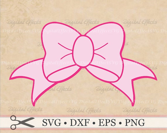 Download BOW SVG Big Pink Bow Svg Png Dfx Png Bow Stencil Bow