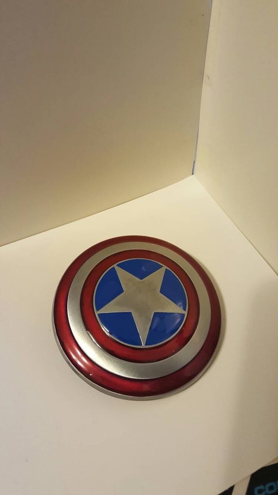 Captain America Novelty Belt Buckle by GSDPaint on Etsy