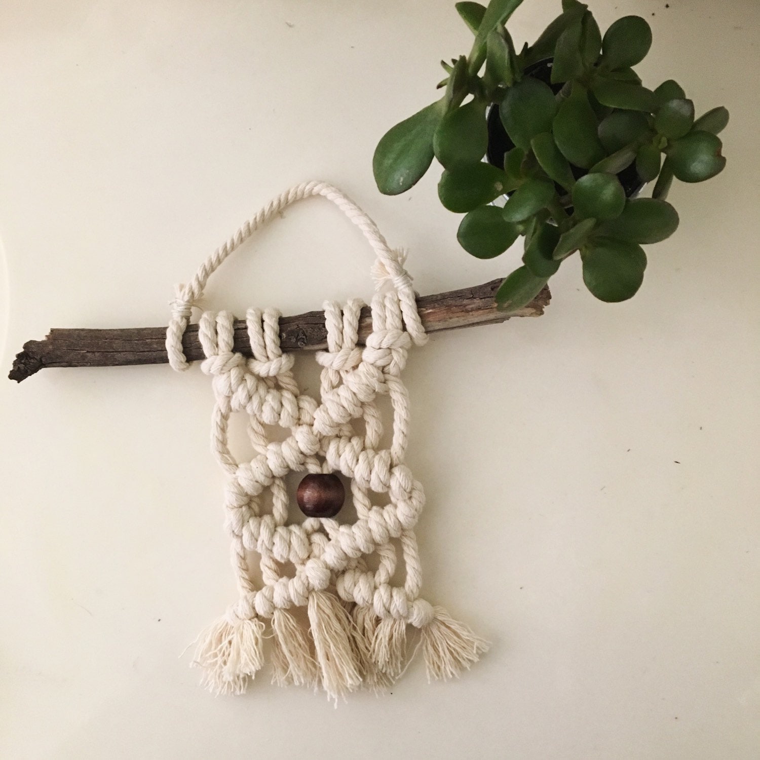 Mini Macrame by LetsMakeCoolStuff on Etsy