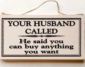 Your husband called | Etsy