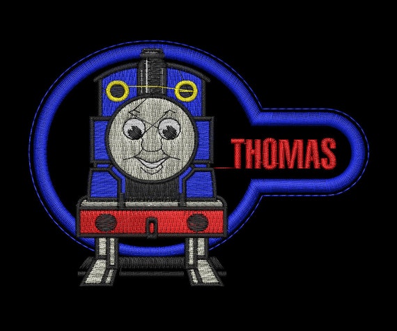 Thomas The Train Machine Embroidery Design 2 By Worldofstitches