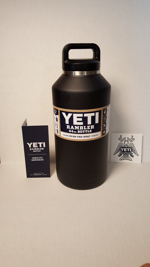 YETI BOTTLE 64 Oz Stainless Steel Yeti Rambler Bottle Powder