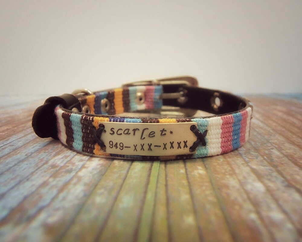 Personalized Cat Collar Cat Collar Personalized Cat Collar