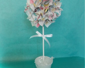 Multi coloured Topiary Tree