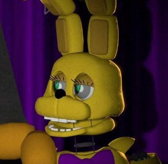 Spring Bonnie Head Cosplay