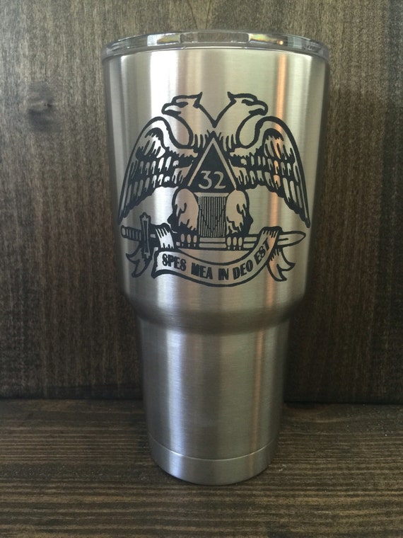 Custom engraved yeti tumblers 30oz by TheKlecksEtchings on