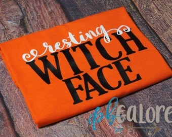 Unisex Resting Witch Face Shirt | Halloween Shirt | Adult Tee | Resting Witch Face | Witch Shirt | Halloween Witch