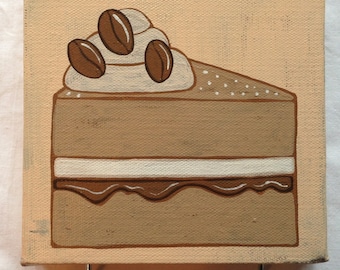 Coffee cake double hook canvas