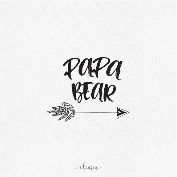 Download Papa Bear SVG file SVG designs SVG files saying by ...