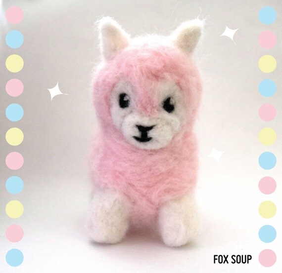 fluffy llama toy