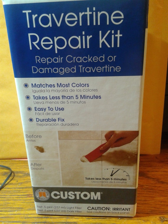 Travertine Floor Tile Repair Kit Images