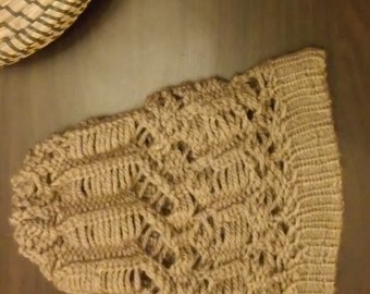 reeform beige wool hat