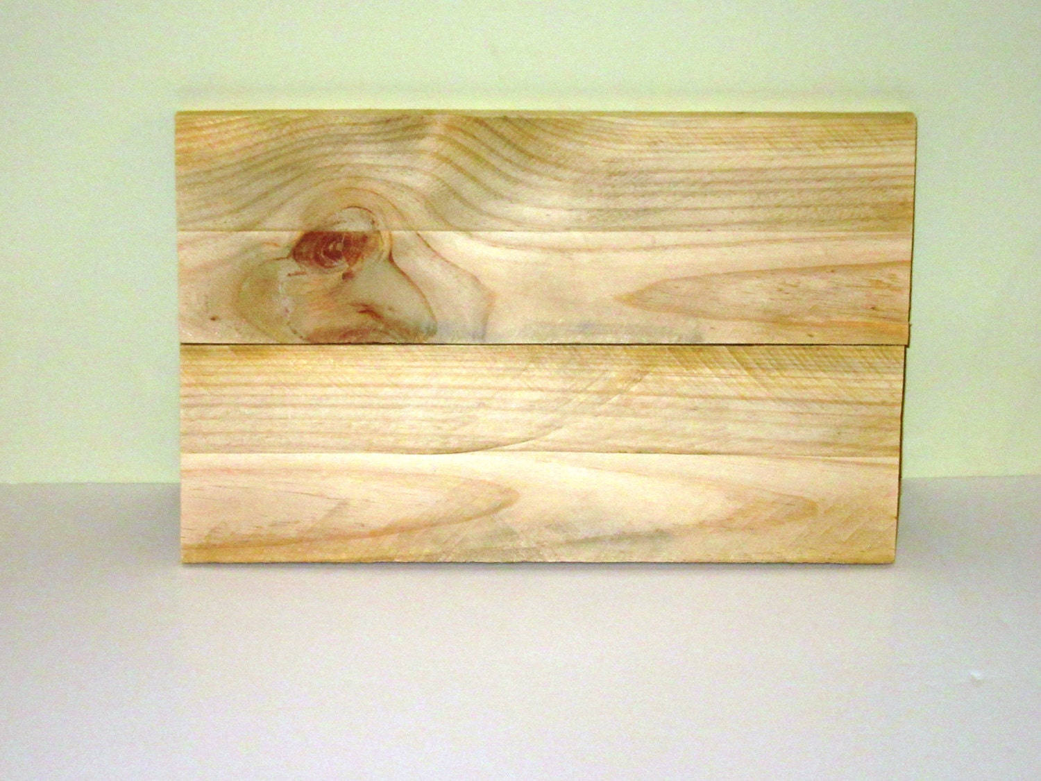 Reclaimed Unfinished Blank Pallet Wood Canvas Sign blank