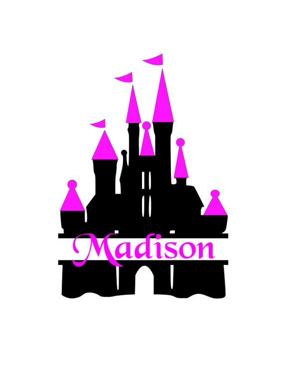 Download SVG File for Disney Castle DXF EPS
