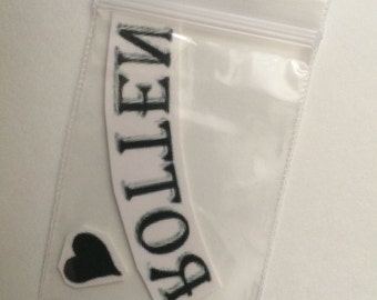 Harley Quinn ROTTEN Temporary Tattoo Set - Inspired by Suicide Squad