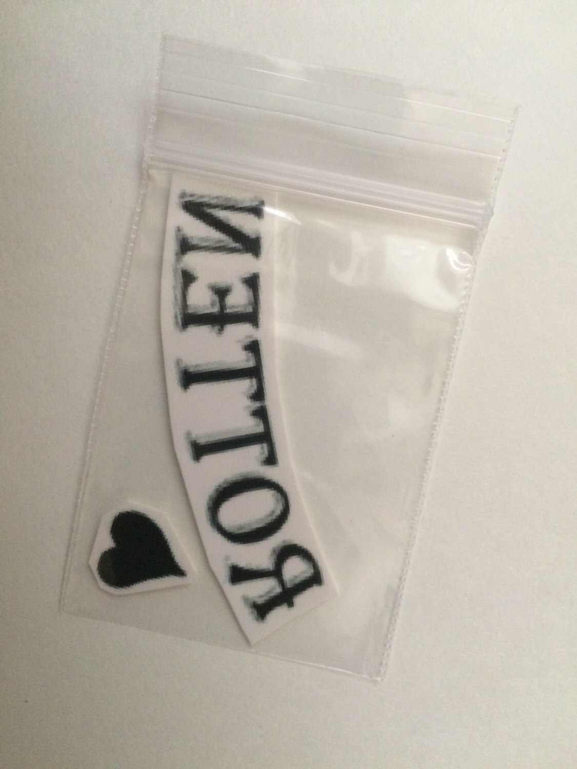 Harley Quinn ROTTEN Temporary Tattoo Set Inspired by Suicide