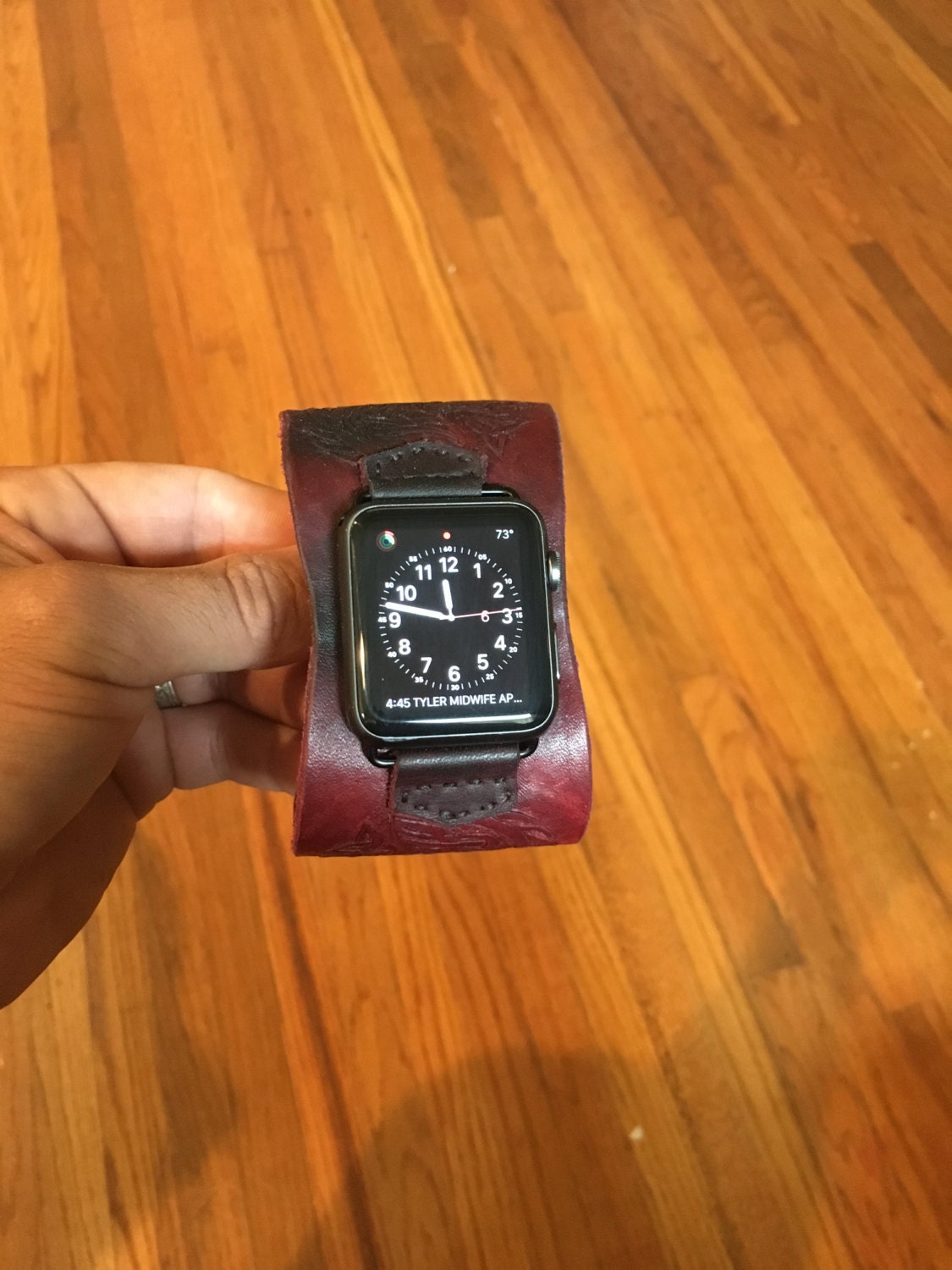 Celtic Horse Apple Watch Band by HammersLeather on Etsy