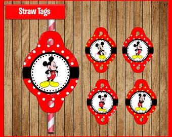 Mickey Mouse Condiments Label Printable Mickey Mouse