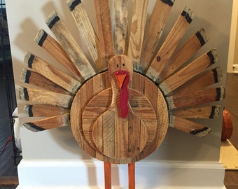 Wood turkey Etsy