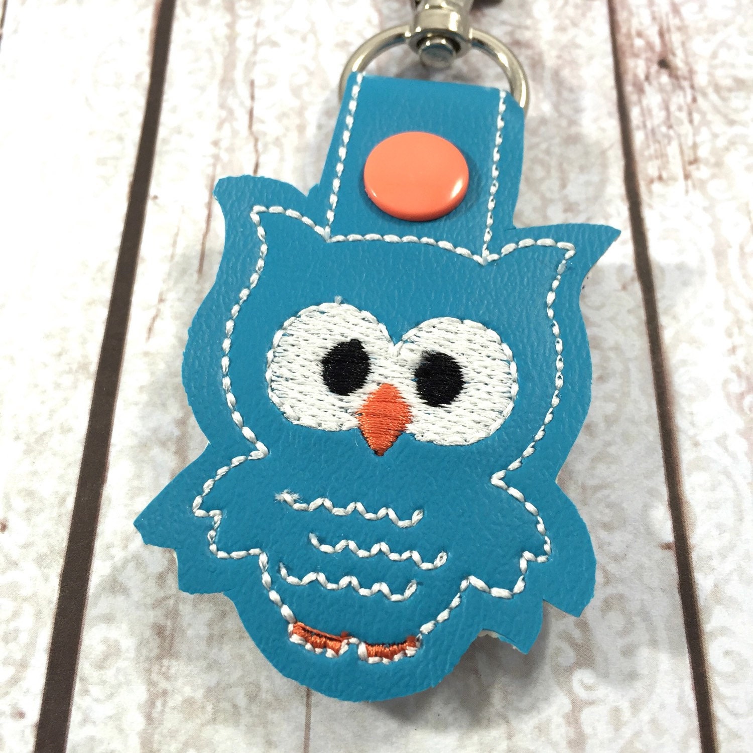 Owl keychain Owl Gift Owl Keyring made to match mascot