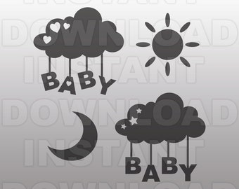 Baby Boy SVG File,Baby Girl SVG File,Newborn SVG,Baby Nursery svg-Vector Cut File for Commercial/Personal Use for Cricut,Cameo,Silhouette