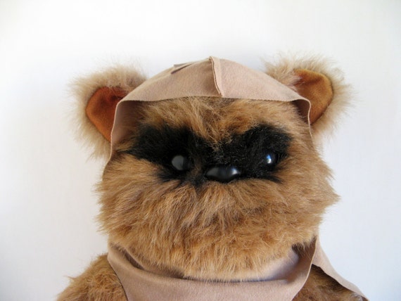 vintage ewok plush