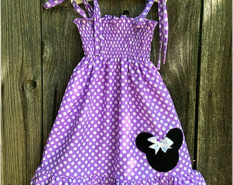 Minnie Mouse Smocked Dress