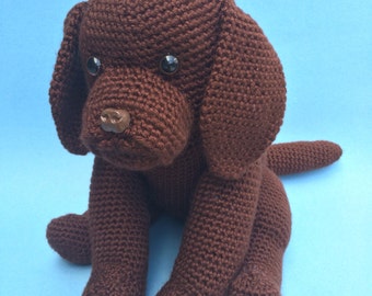 CHOCOLATE LAB PDF Crochet Pattern