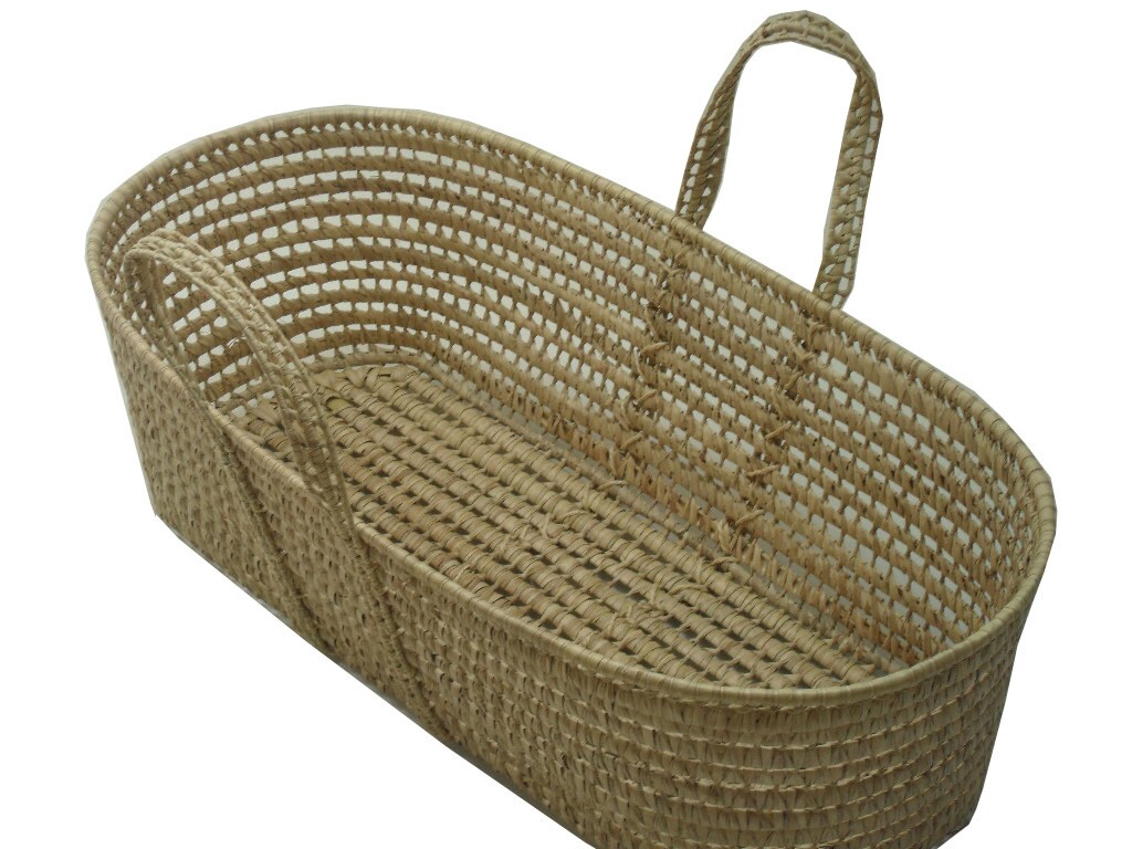 moses basket padded mattress