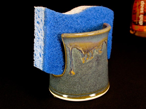 ceramic sponge holder for kitchen sink