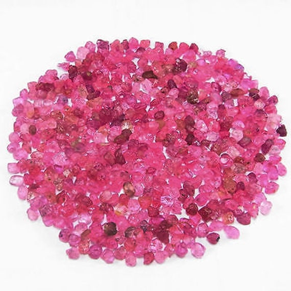 raw pink sapphire
