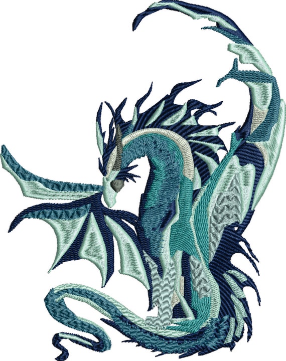 Dragon machine jessecmault design 5x7 hoop