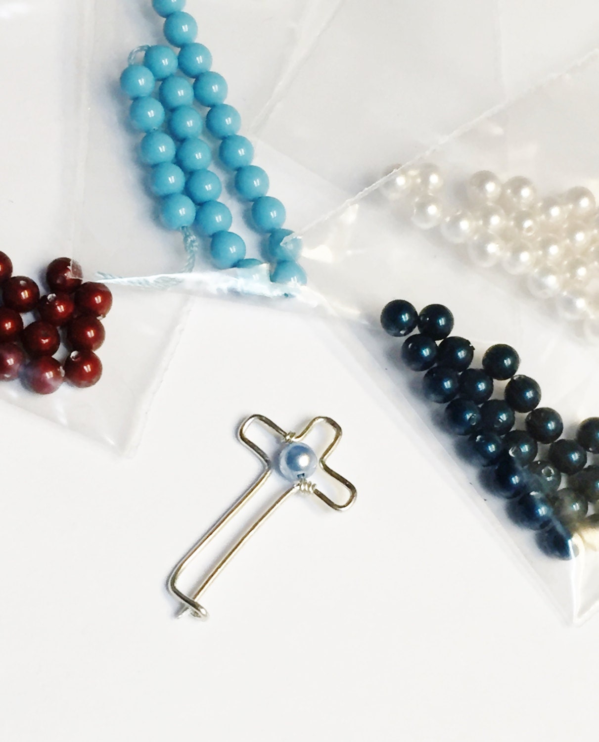 Mothers Day Gift Cross Pin in Sterling Silver Cross Lapel