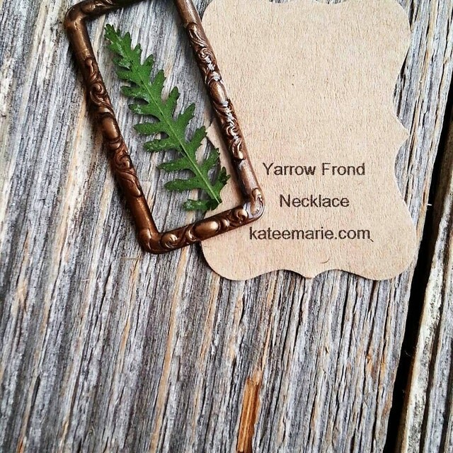 pressed flower & nature inspired jewelry by by KateeMarie on Etsy