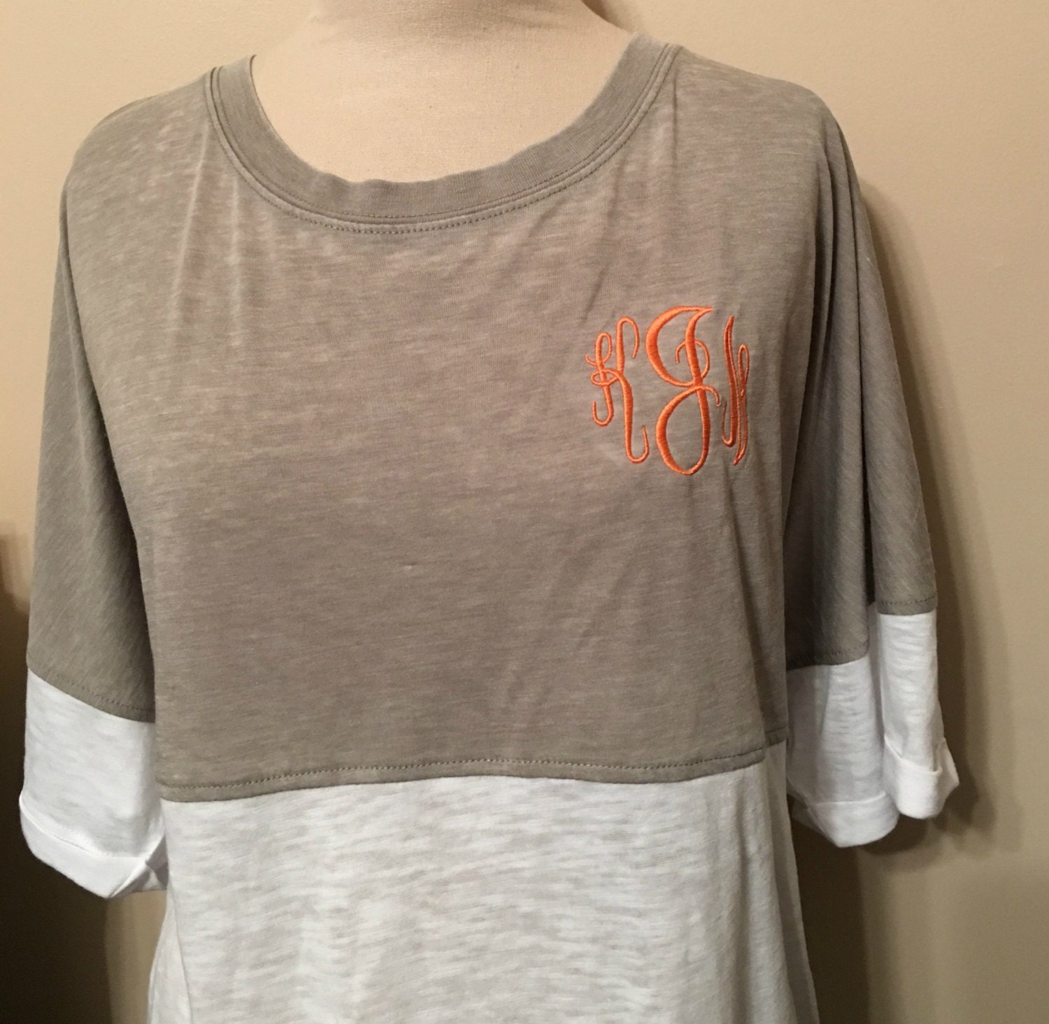 Monogrammed Short Sleeve Pom Pom Shirt Monogrammed Short