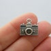 6 Camera charms tibet silver P203