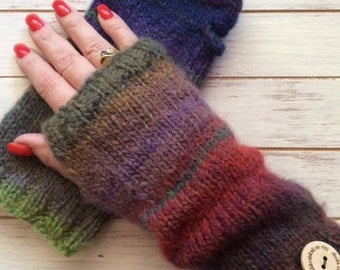 Hand Knit Arm Warmers - Perfect for Gift Giving or For Yourself