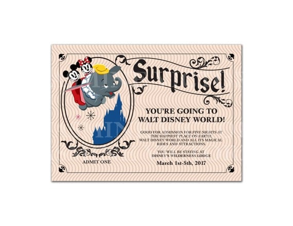 Surprise You re Going To Disney Vintage Ticket Invitation surprise-you-re-going-to-disney-vintage-ticket-invitation