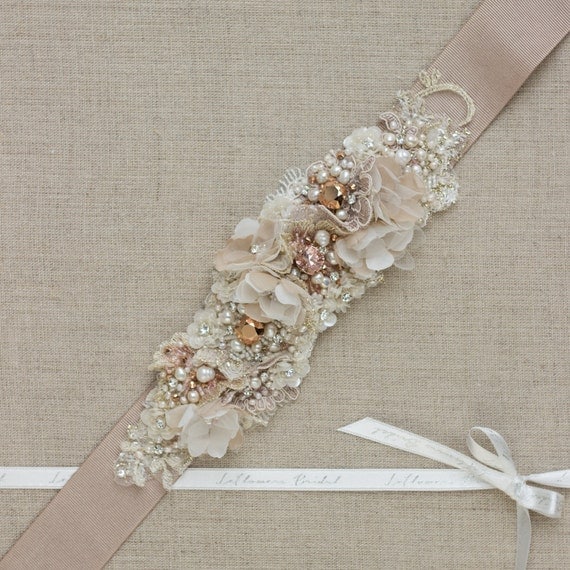 Unique Wedding Dress Sashes Belts 7