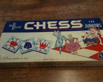 Vintage SelRight Chess for Juniors Game