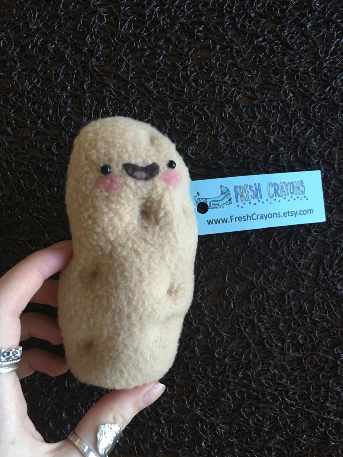 sad potato plush