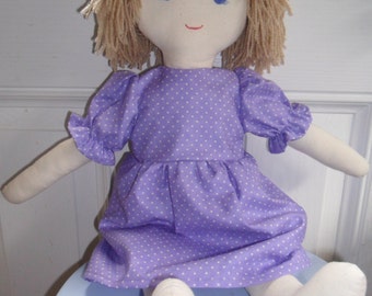 Rag Doll Sewing Pattern