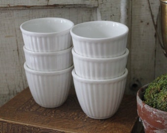 SHOP SALE Set of Six California Pottery Co. Custard Cups