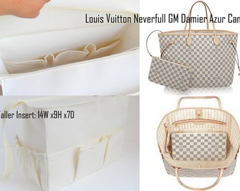 Purse organizer for Louis Vuitton Neverfull MM with Zipper