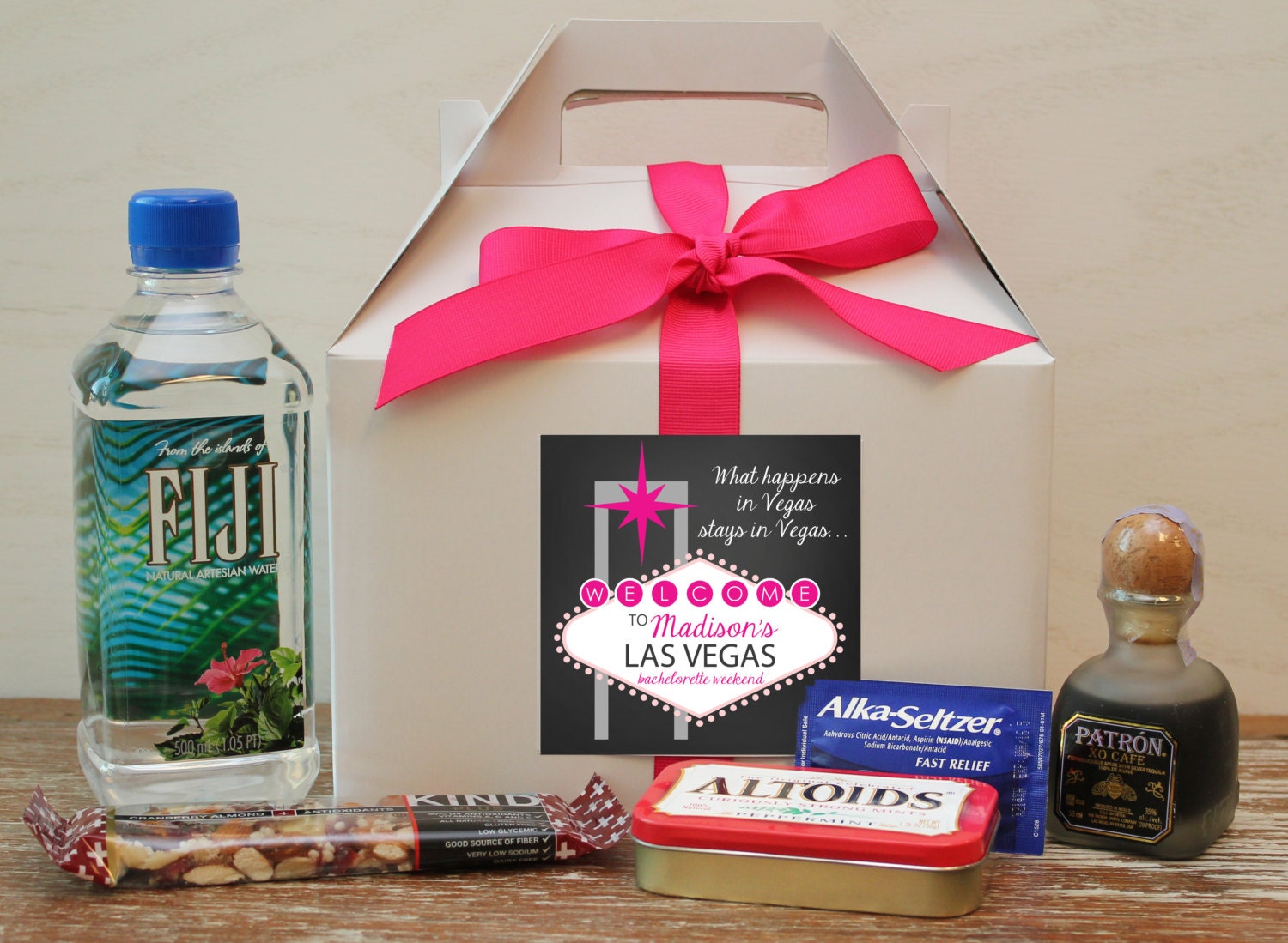 Bachelorette Weekend Survival Kit Boxes Hangover Kit