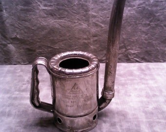 Chrome Plated 1 Quart Swingspout Oil Can